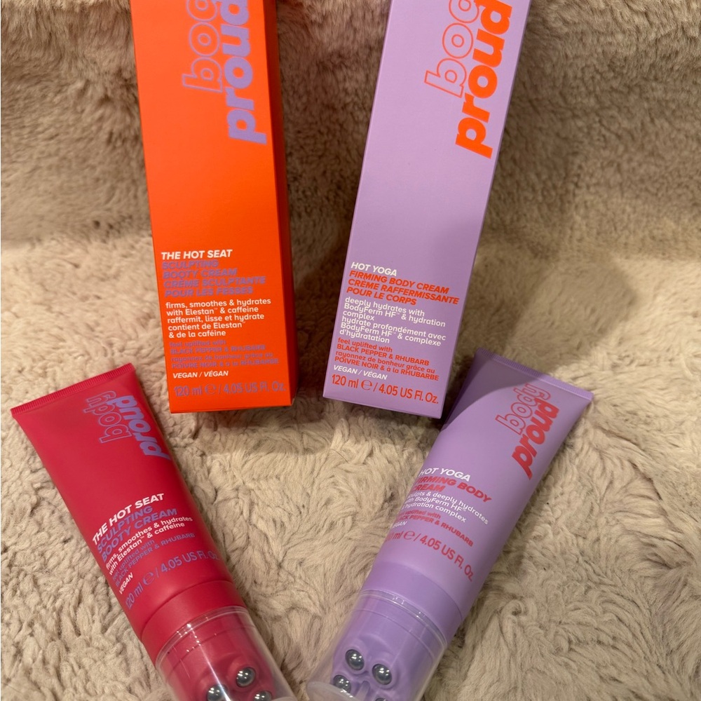 Body Proud Hot Seat & Hot Yoga Firming Body Cream Duo